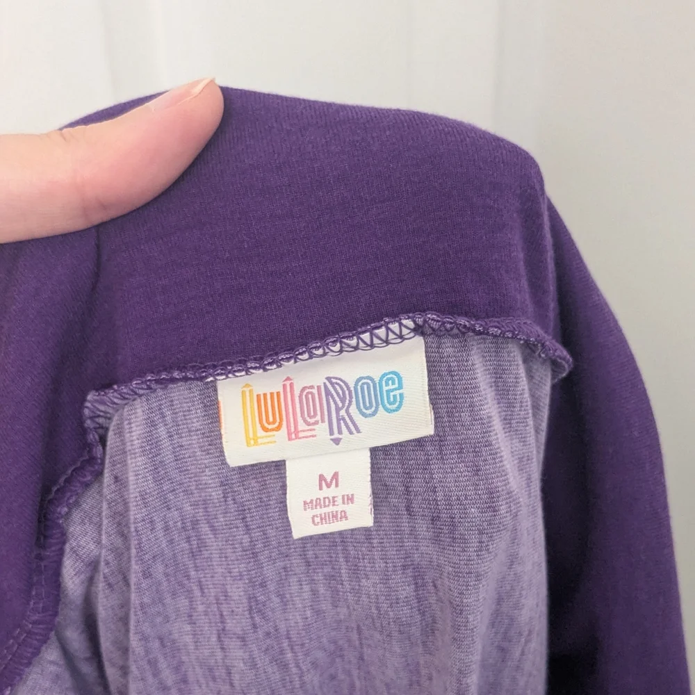 LuLaRoe Purple Maxi Skirt - Picture 3 of 3